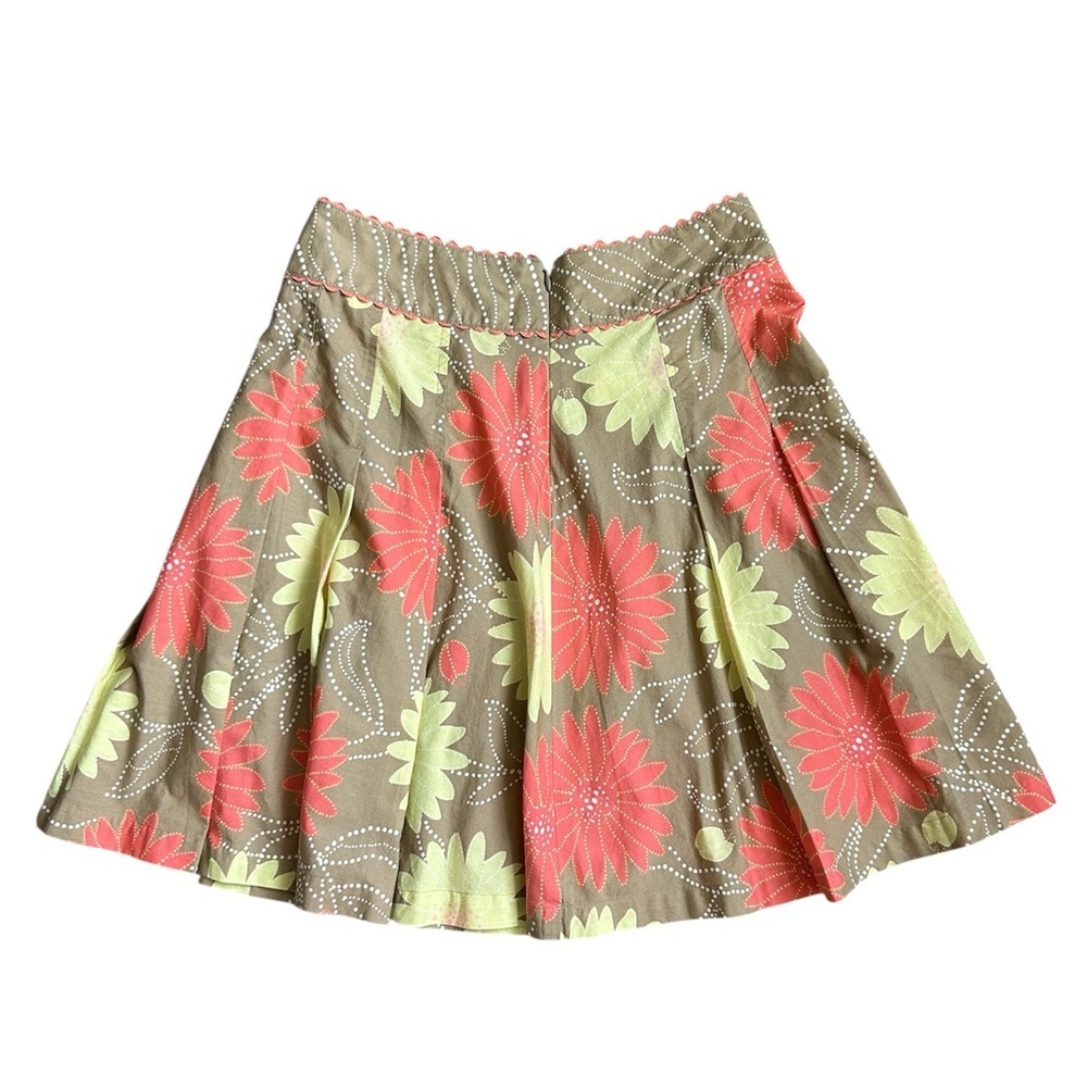 5/$25 Liz Claiborne women’s floral knee length A-line skirt size 4 - Picture 6 of 6